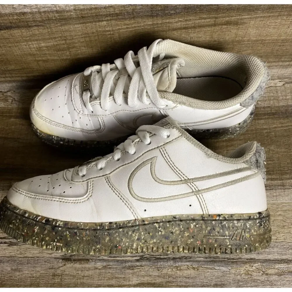 NIKE AIR FORCE 1 KSA (GS) RECYCLED WOOL‎ DB2813-100 4Y